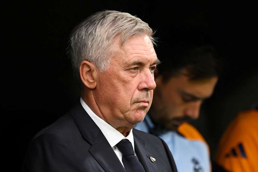 Carlo Ancelotti no Santiago Bernabéu