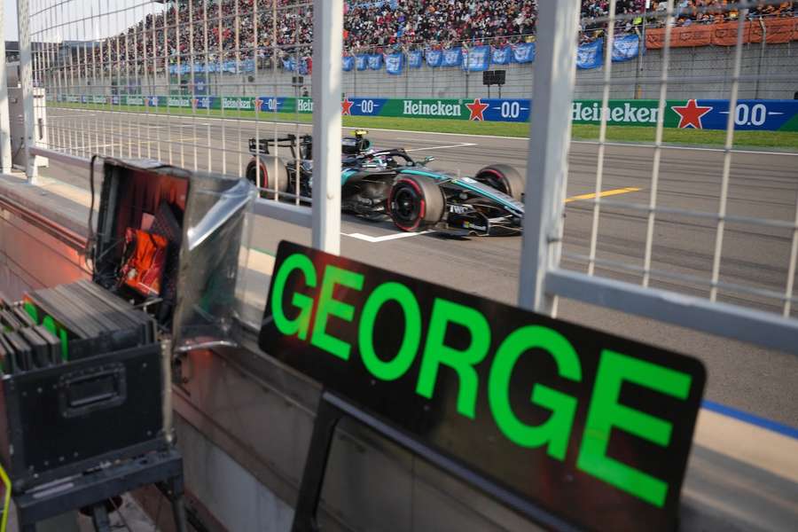 Mercedes und George Russell waren auch beim Sprint Qualifying in China unantastbar.