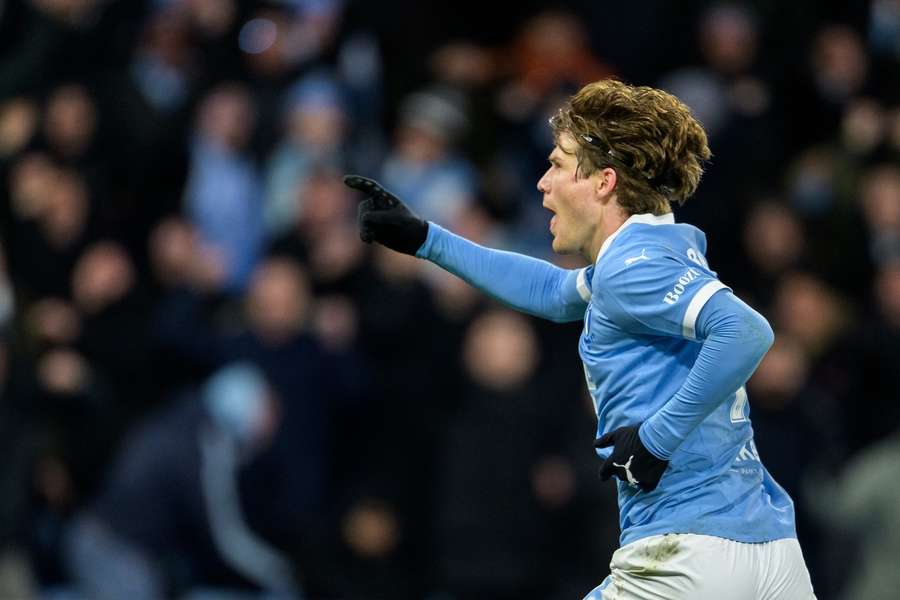 Oliver Berg scored the winner for Malmo in extra time