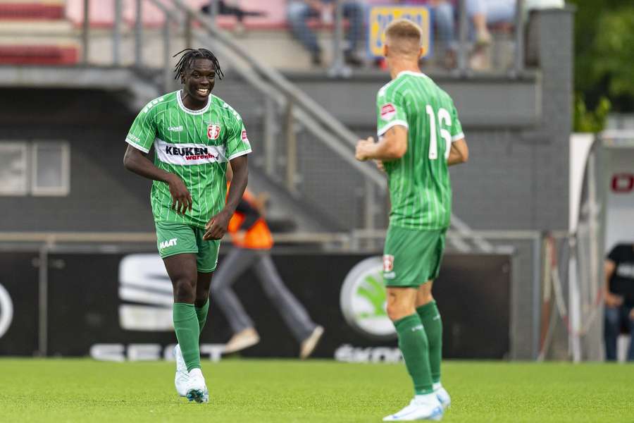 Korede Osundina tekende in de achttiende minuut al voor zijn tweede doelpunt van het seizoen