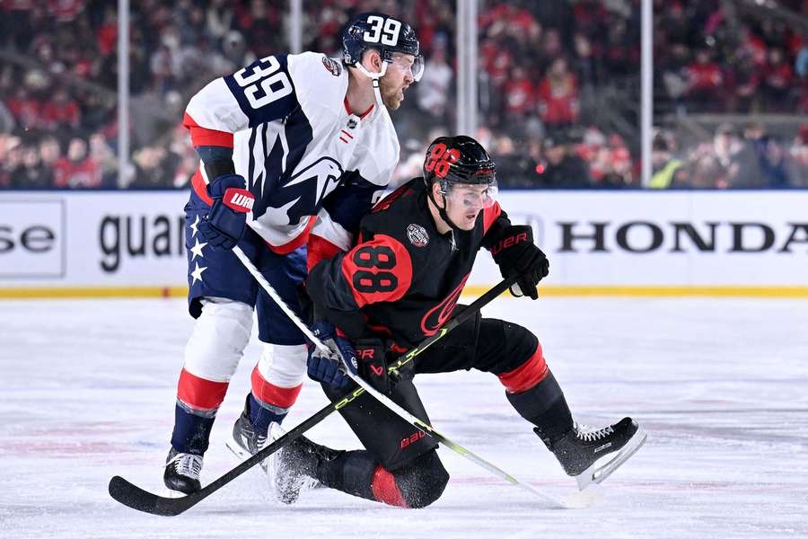 Martin Nečas odehrál proti Capitals skvělý zápas.