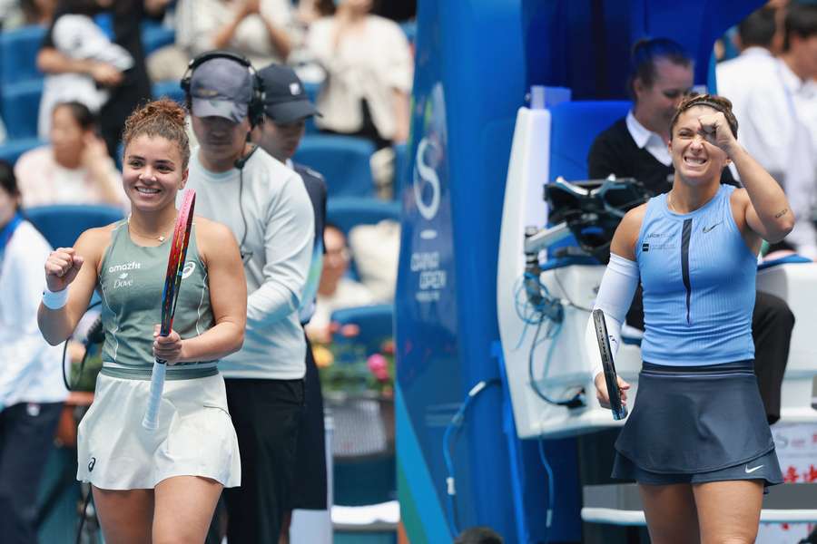 Sara Errani e Jasmine Paolini