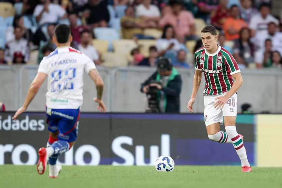Davi Schuindt fez cinco jogos pelo Fluminense Davi Schuindt fez cinco jogos pelo Fluminense