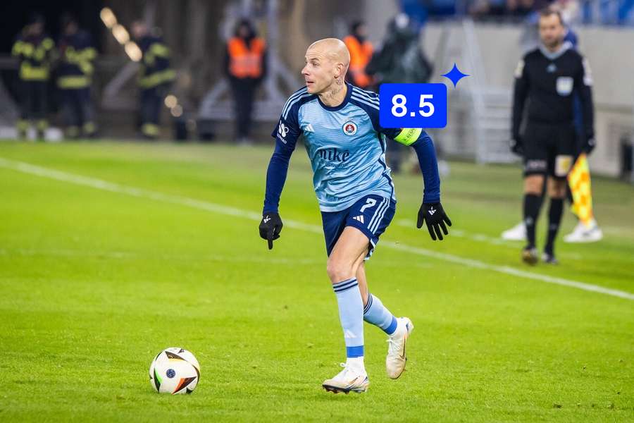 Weiss bol najlepším hráčom podľa hodnotenia Flashscore.