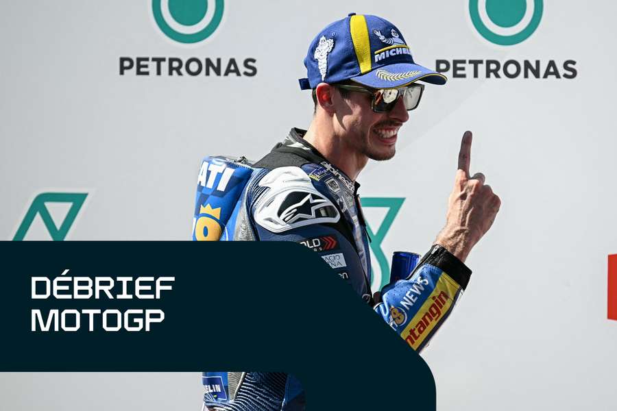 Álex Márquez sur le podium ce dimanche. Álex Márquez sur le podium ce dimanche.