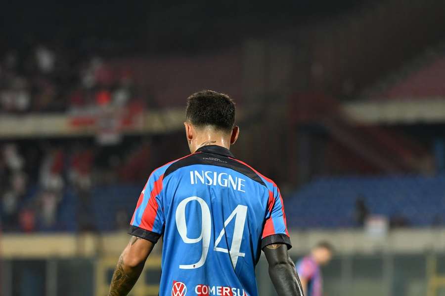 Roberto Insigne, attaccante del Catania