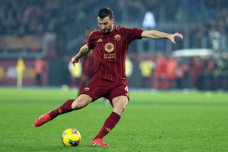 Bryan Cristante, médio da Roma