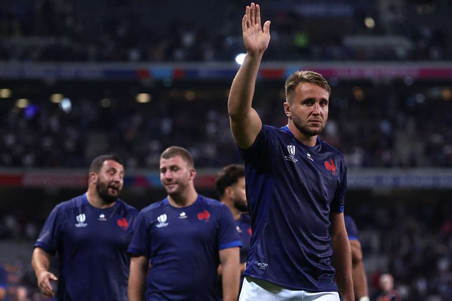 Anthony Jelonch après le match face à l'Uruguay.