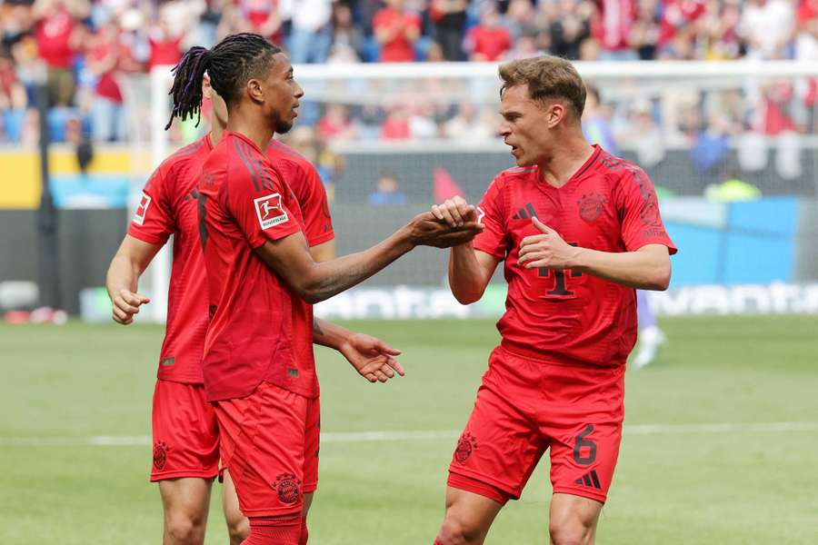Os bávaros na Bundesliga no mês passado