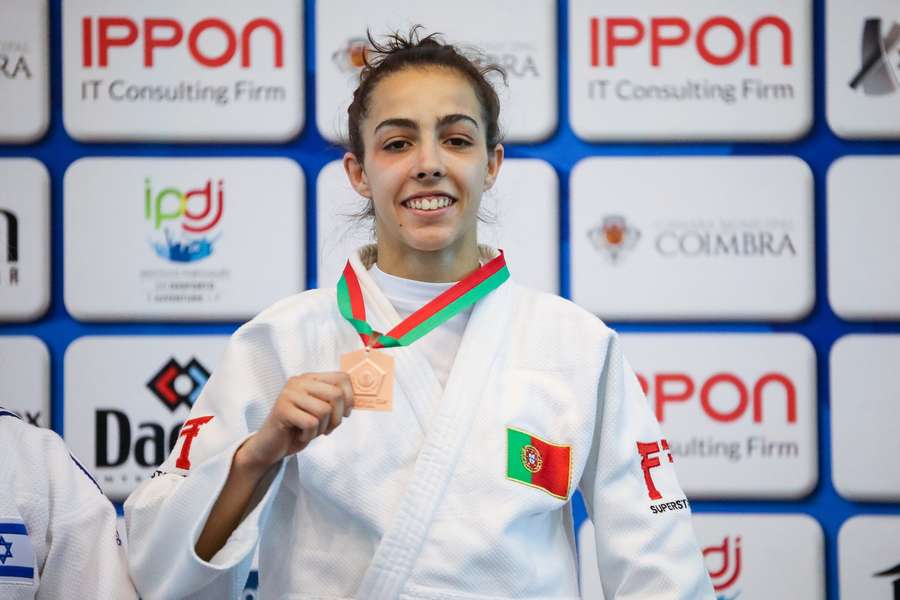 Raquel Brito foi quinta classificada em -48 kg nos Europeus de sub-23, em Potsdam, na Alemanha