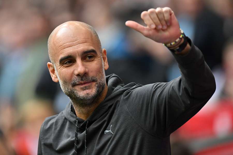 Guardiola fez seis mudanças em relação ao time que empatou com o Bayern 