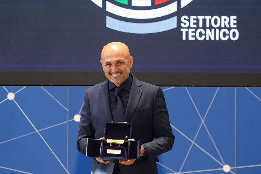 Spalletti a reçu son "banc d'or".