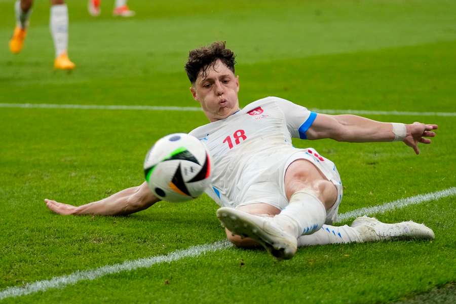 Ladislav Krejčí v reprezentačním dresu.