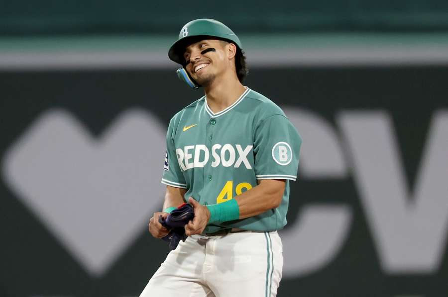 Boston Red Sox's Anthony Seigler (2026) Boston Red Sox's Anthony Seigler (2026)
