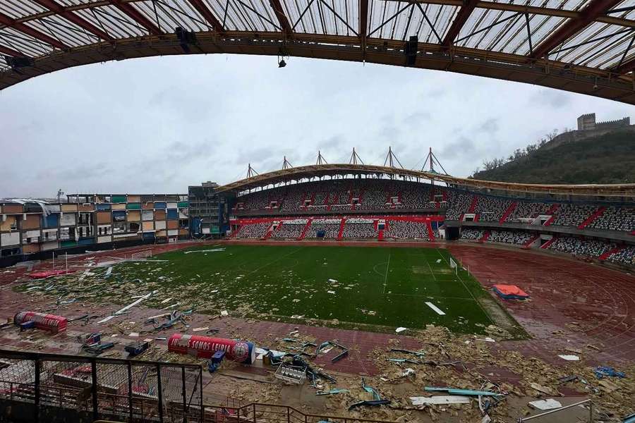 O Estádio Dr. Magalhães Pessoa