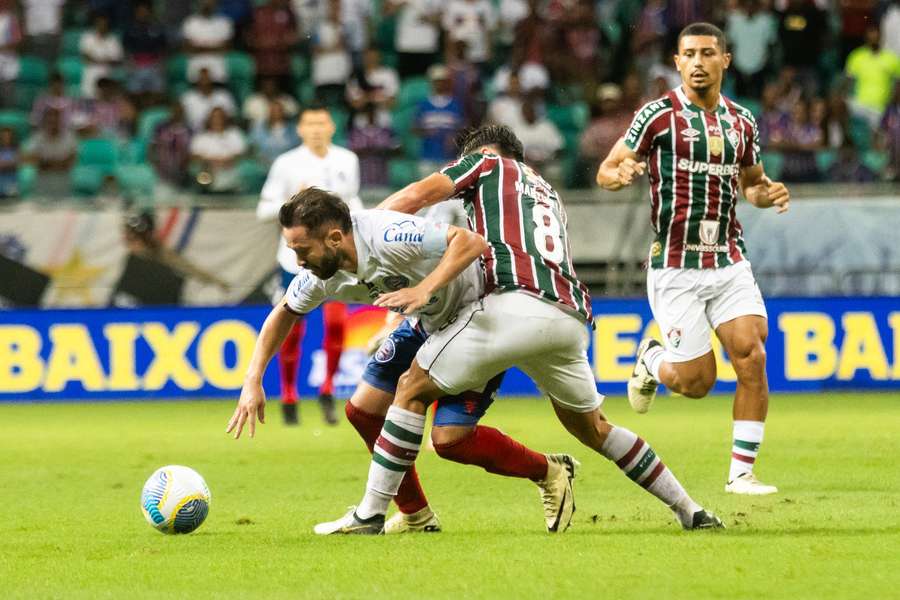 Bahia venceu o Flu no primeiro turno por 2 a 1