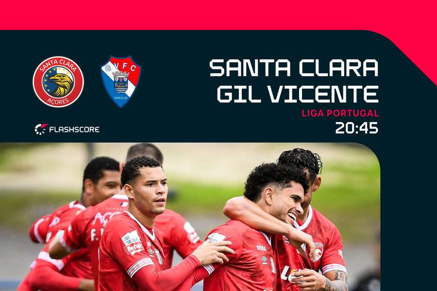 Santa Clara recebe Gil Vicente na 9.ª jornada da Liga