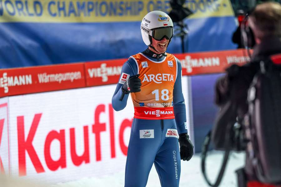 Piotr Żyła jedynym Polakiem w sobotniej rywalizacji podczas MŚ w lotach