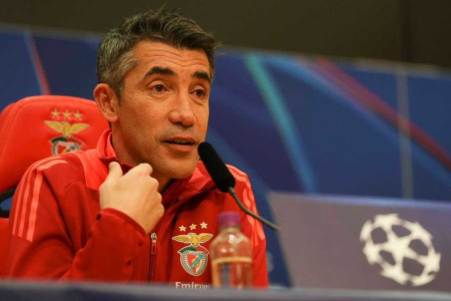 Bruno Lage falou aos jornalistas