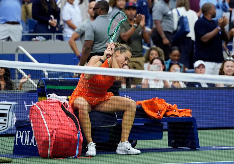 Tak, po przegranej Aryna Sabalenka zniszczyła kolejną rakietę