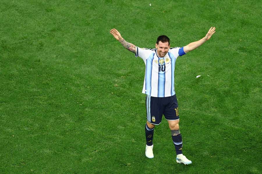 Messi made history against Austria Messi made history against Austria