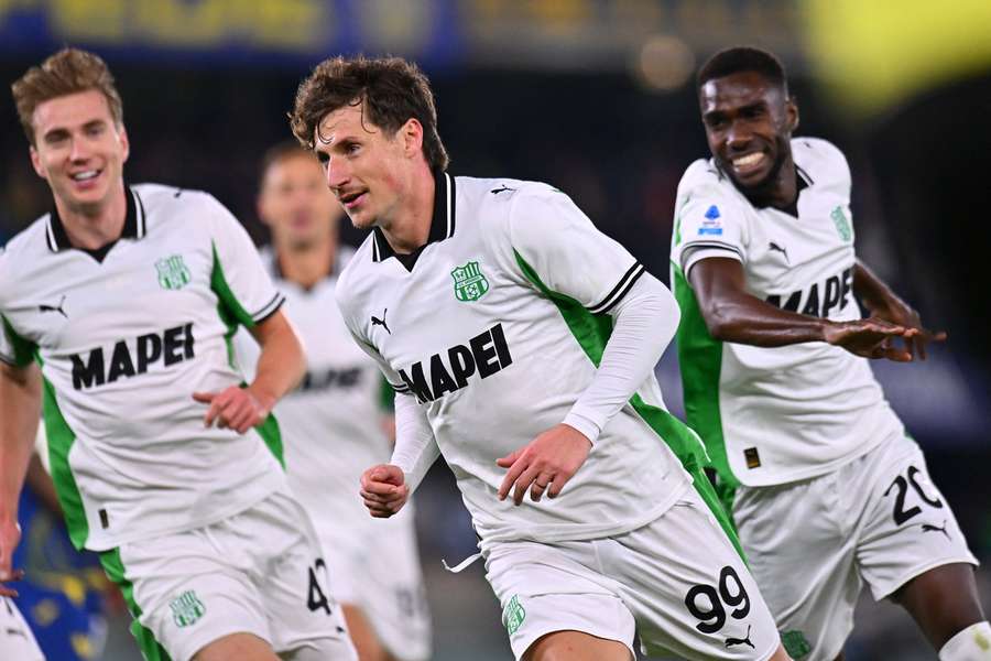 Pinamonti foi decisivo para o Sassuolo
