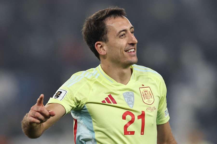 Mikel Oyarzabal a inscrit un doublé lors de la victoire de l’Espagne contre la Géorgie Mikel Oyarzabal a inscrit un doublé lors de la victoire de l’Espagne contre la Géorgie