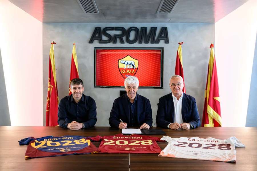 Gian Piero Gasperini signe le contrat du nouvel entraîneur de la Roma