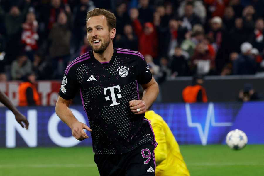 Kane é a principal arma ofensiva do Bayern