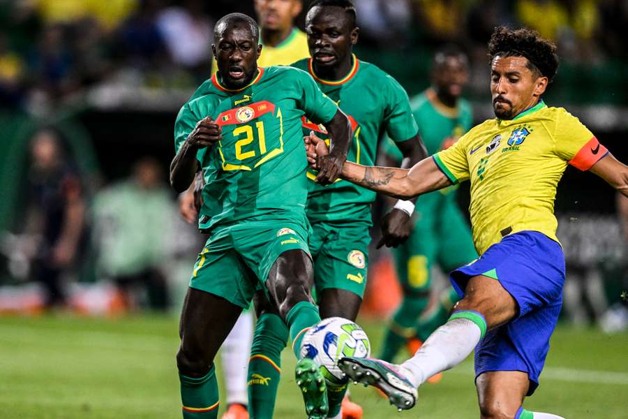 Senegal surpreendeu o Brasil em duelo disputado em Lisboa