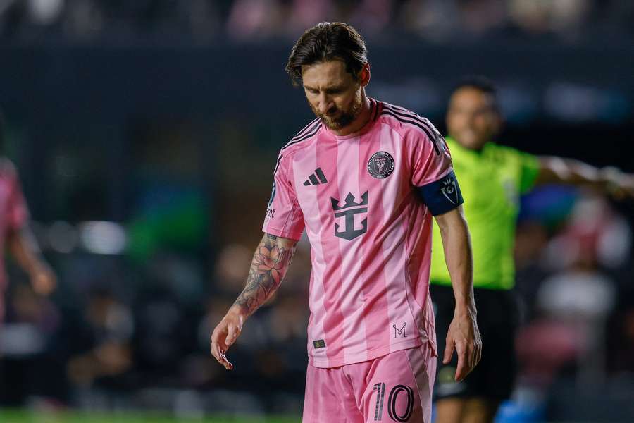 Messi, con el Inter