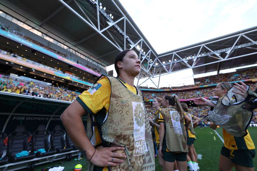 Musste am Anfang von der Bank zusehen: Sam Kerr