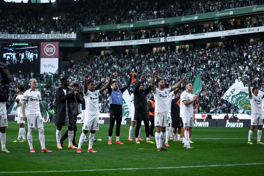 Sporting venceu todos os jogos caseiros