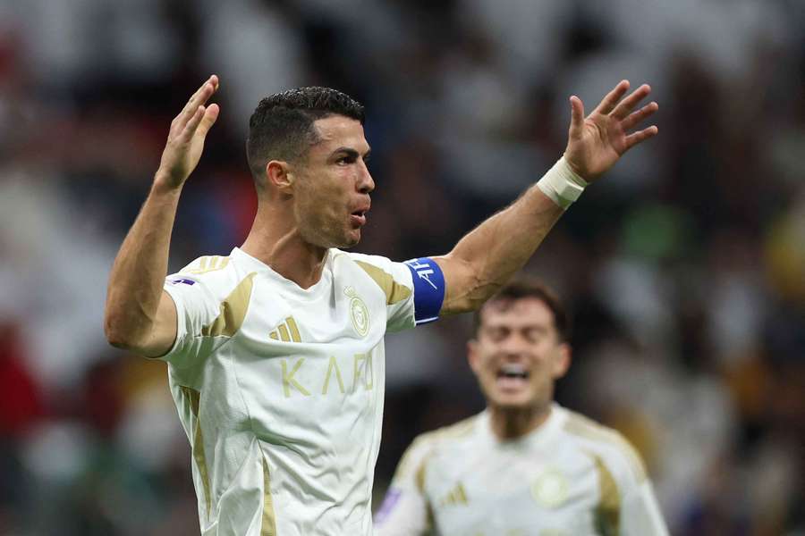 Cristiano Ronaldo a reușit o dublă pe terenul lui Al-Gharafa