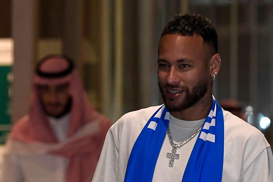 Neymar, en Arabia Saudí