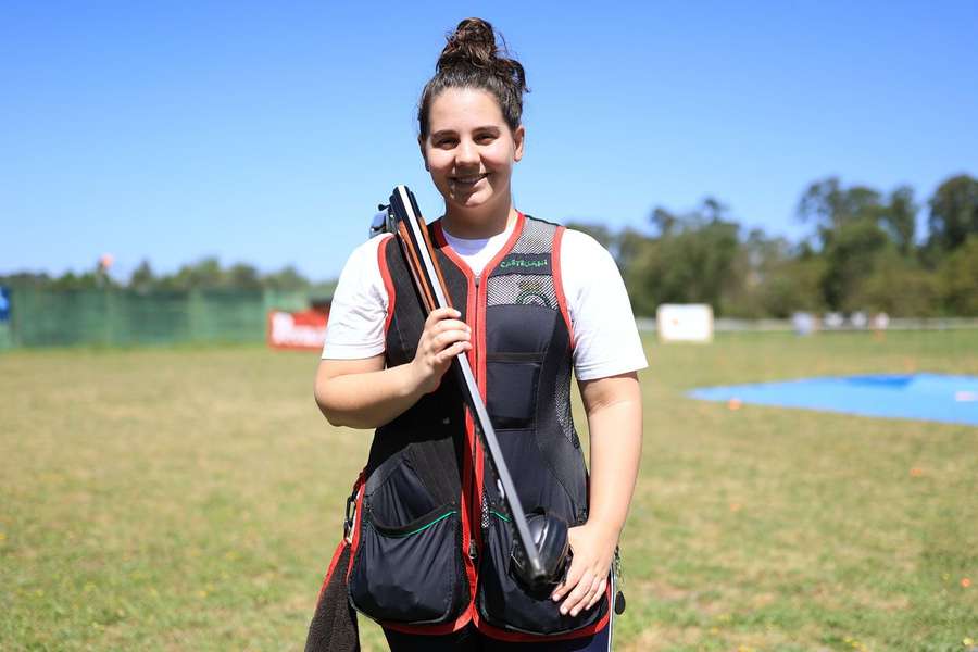 Maria Inês Barros marca presença nos Jogos