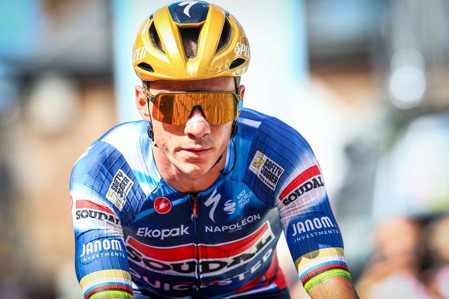 Evenepoel em ação