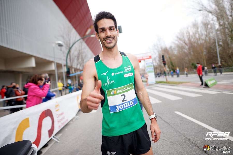 Alberto Amezcua, campeón de España de 20 km marcha en 2022