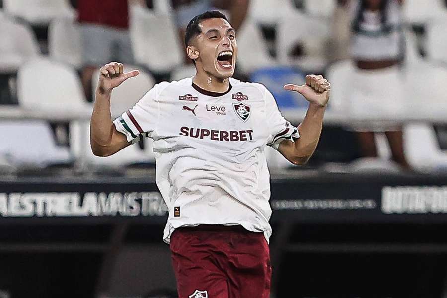 Kevin Serna fez o gol da vitória do Fluminense