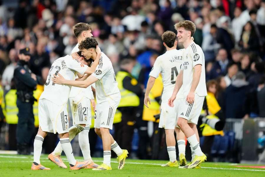 Manuel Ángel, Thiago Pitarch, Diego Aguado, César Palacios y Yáñez