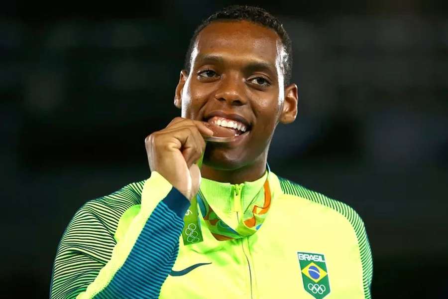 Maicon de Andrade, bronze olímpico nos +80 kg do taekwondo no Rio-2016 Maicon de Andrade, bronze olímpico nos +80 kg do taekwondo no Rio-2016