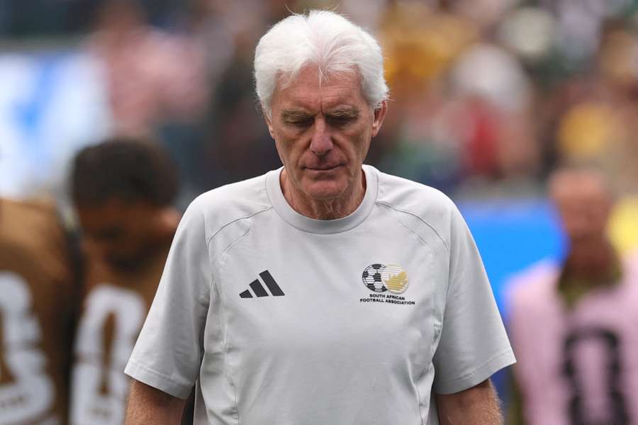 Hugo Broos' future as Bafana Bafana coach is still up in the air