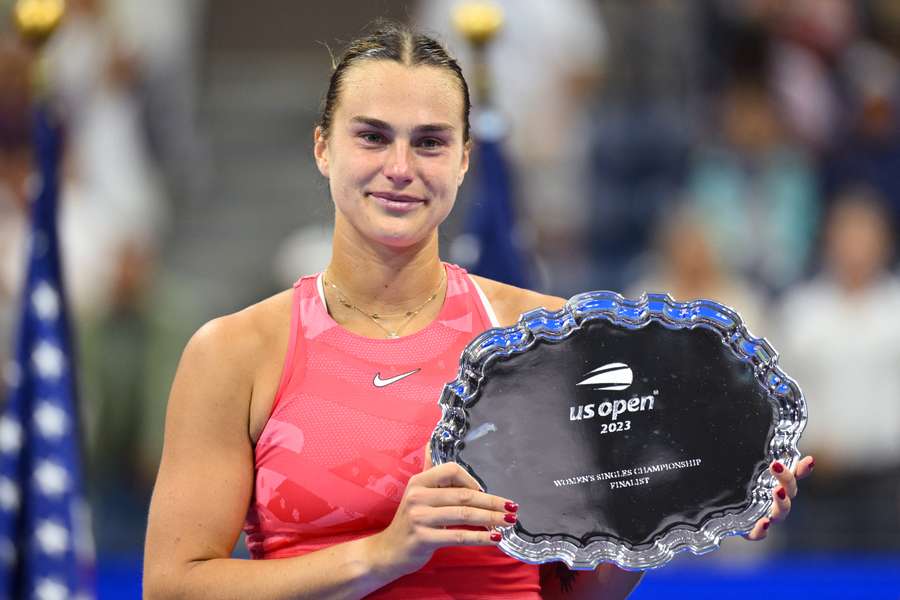 Aryna Sabalenka staat ondanks haar nederlaag in de finale voor het eerst op de eerste plek van de WTA-ranglijst