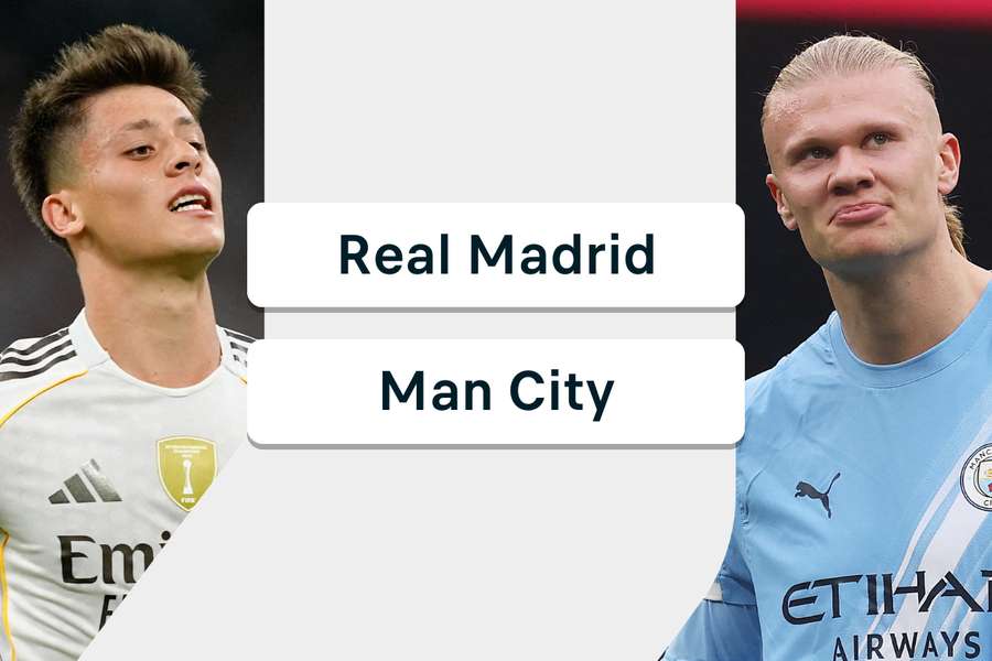 Real Madrid vs Manchester City