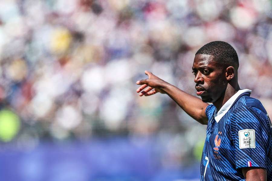 Dembele hasn't been able to find his best form for France