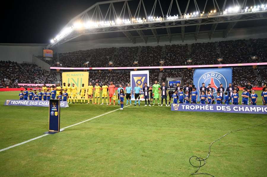 Finala din 2022, dintre Nantes și PSG, s-a disputat la Tel Aviv