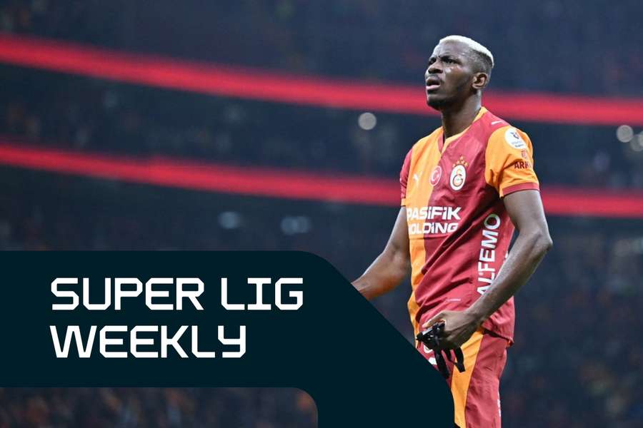 Osimhen celebrates his stoppage-time goal Osimhen celebrates his stoppage-time goal