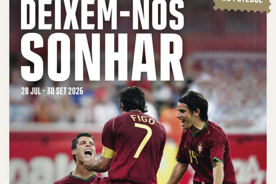 O cartaz da exposição