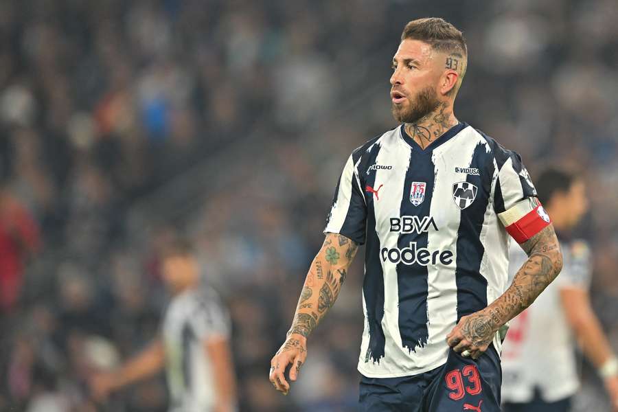 Sergio Ramos avec Monterrey en décembre 2025.