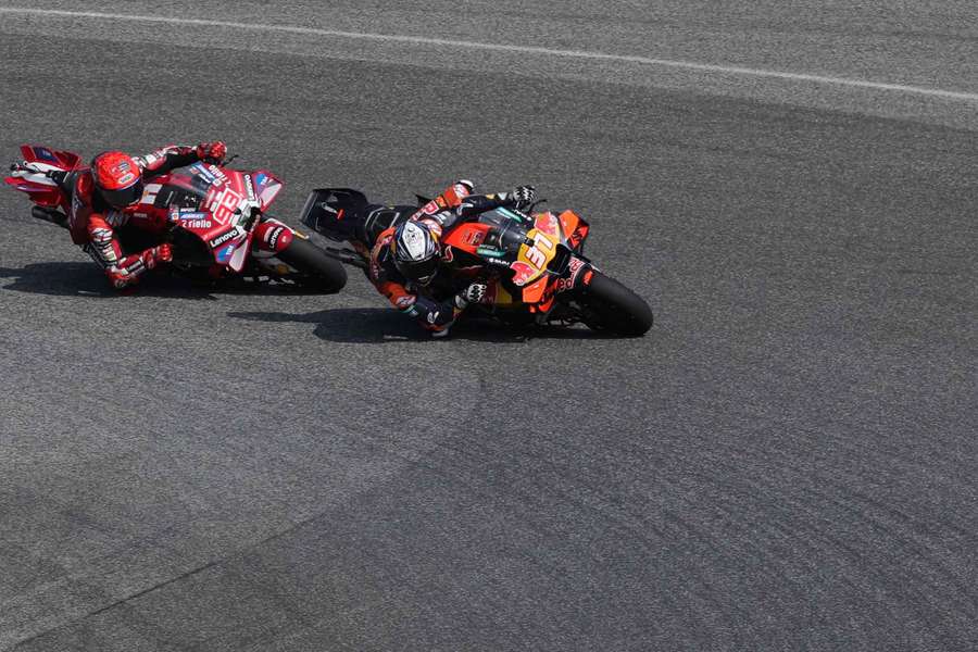 Una fase della gara sprint Una fase della gara sprint